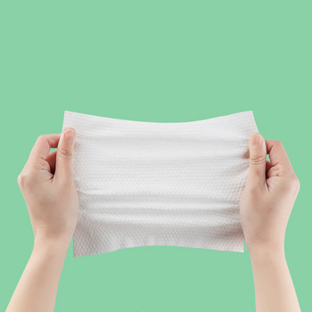 Еднократни почистващи кърпички Препарат за премахване на грим Меки памучни кърпи Суха мокра грижа за кожата Хартиена кърпа за измиване на лицето