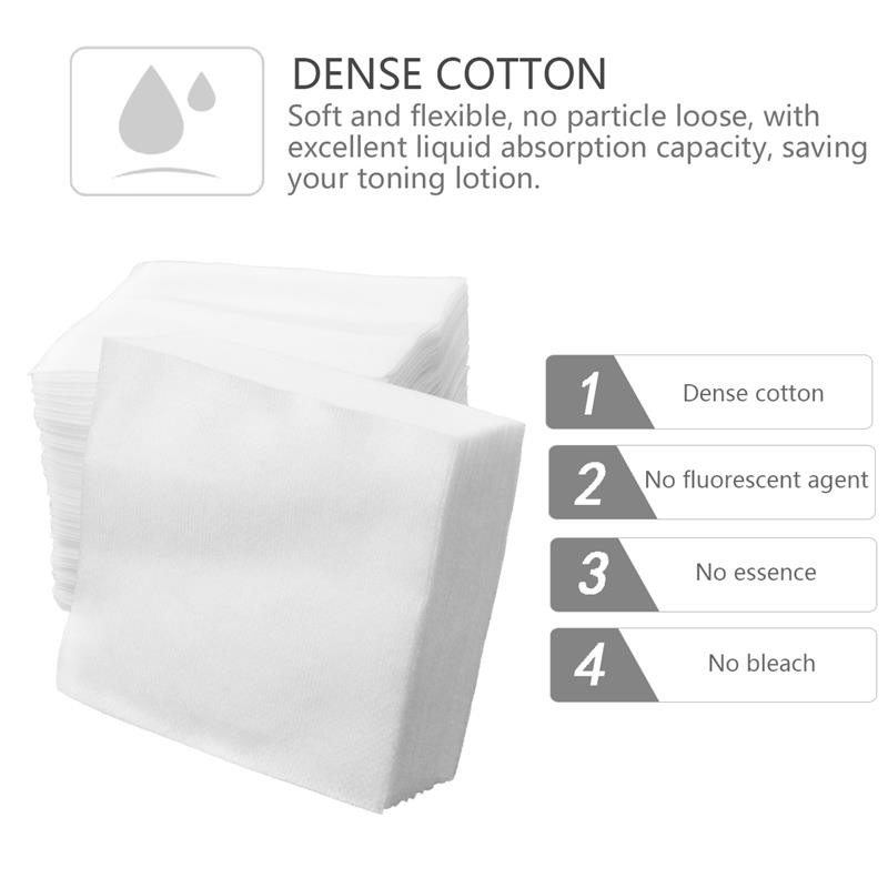 100 tk valge lausriidest ebemevaba puuvillane paberist salvrätikud meigitööriistad mittekootud marli käsn, mida kasutatakse haavade hooldamiseks