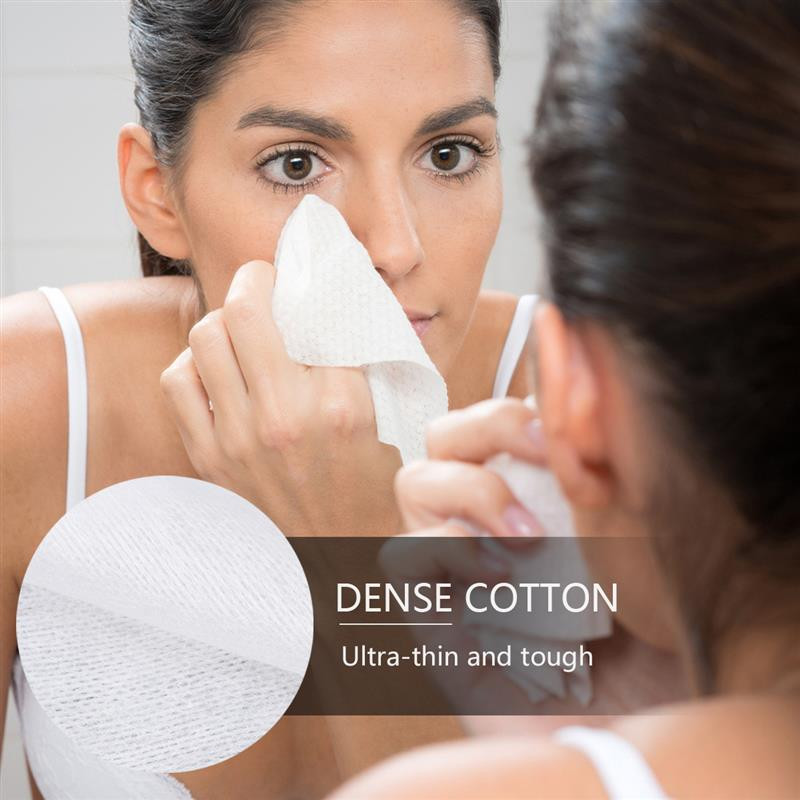 100 tk valge lausriidest ebemevaba puuvillane paberist salvrätikud meigitööriistad mittekootud marli käsn, mida kasutatakse haavade hooldamiseks