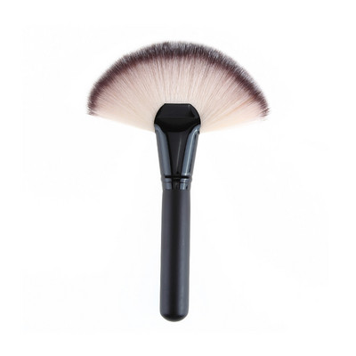 LEHUAMAO Makeup Fan Shape Powder Concealer Mix Marker Highlighting Makeup Brush Nail Art четка за грим