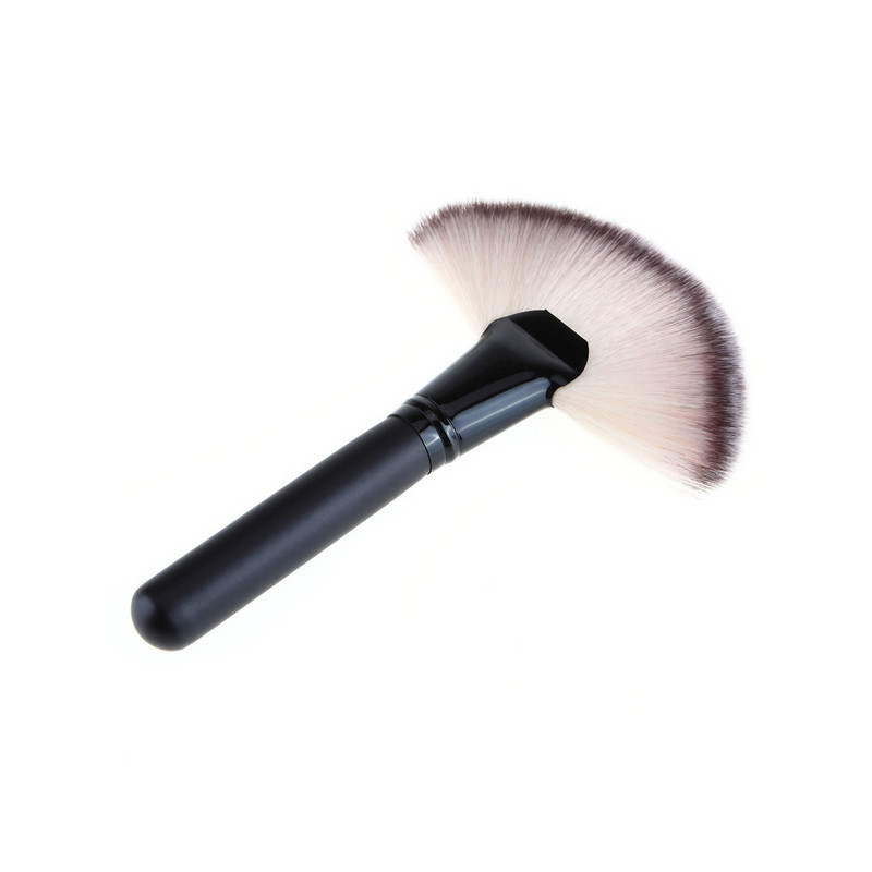 LEHUAMAO Makeup Fan Shape Powder Concealer Mix Marker Evidențiază Machiaj Pensule Nail Art Pensule pentru machiaj