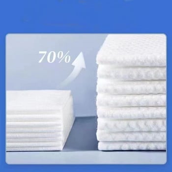 100 листа еднократна кърпа за лице почистваща памучна кърпичка мека удебелена суха кърпичка кърпи за многократна употреба за премахване на грим за грижа за кожата