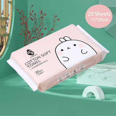 100 lehte ühekordselt kasutatavad näorätikud puhastav puuvillane kude, pehme paksendatud kuiv salvrätik korduvkasutatavad meigieemaldusrätikud nahahoolduseks