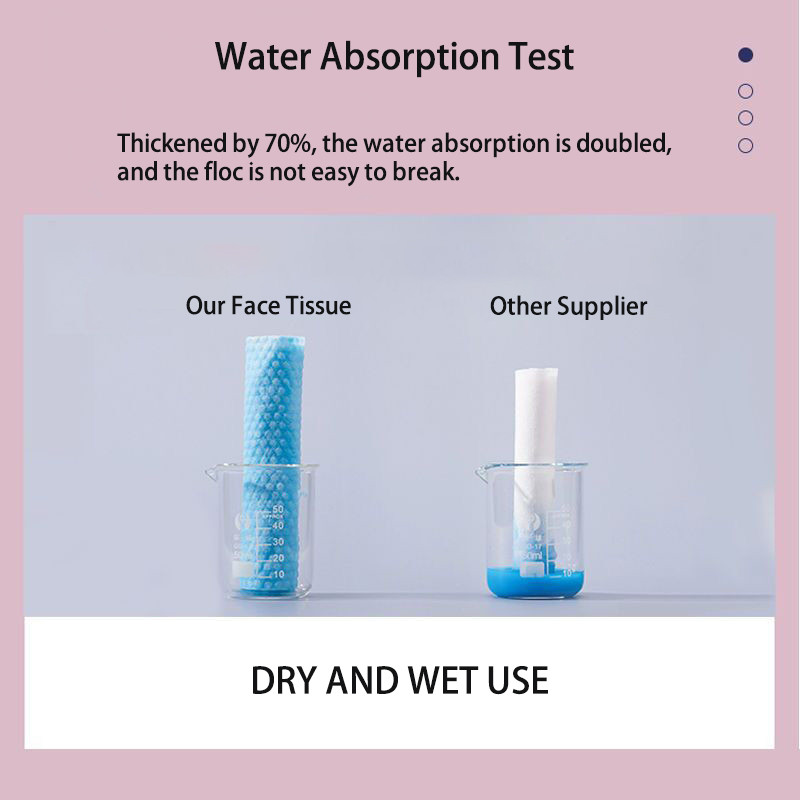 100 lehte ühekordselt kasutatavad näorätikud puhastav puuvillane kude, pehme paksendatud kuiv salvrätik korduvkasutatavad meigieemaldusrätikud nahahoolduseks