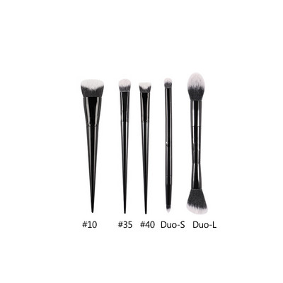 11/2 buc/set Pudră de fond de ten, fard în unghi, fard de obraz, perie de machiaj pentru umbre, corector, pensule de machiaj, iluminator de contur