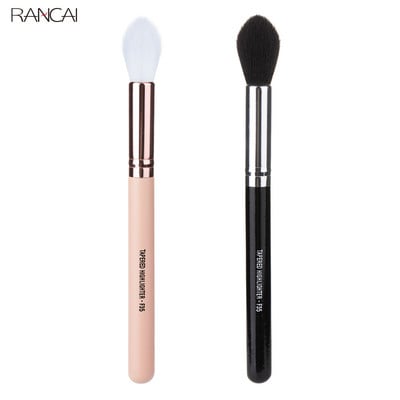 RANCAI Professional TAPERED HIGHLIGHTER F35 Perfect Fluffy Face Powder Bronzer Pens Eyes Blending Cosmetic Tools Pensula de machiaj