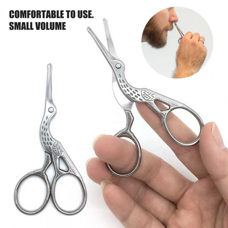 Beauty Scissors Orrszőr Szemöldökvágó Szemöldökformáló Olló Biztonságos Rozsdamentes Acél Beauty Szemöldökvágó Olló