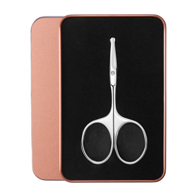 D2TA din oțel inoxidabil foarfece de machiaj portabil nas păr sprancene gene tunder fața pensetă