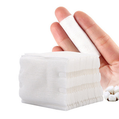 50 buc/pachet Tampoane faciale din bumbac organic Curățarea feței Dispozitiv pentru îndepărtarea ojei pentru țesut cosmetic Machiaj Frumusețe Instrumente de îngrijire a pielii