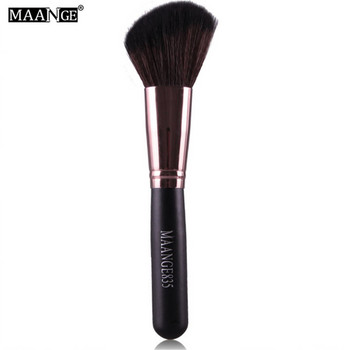 MAANGE 1 τεμ. Στρογγυλό γωνιακό πινέλο μακιγιάζ Power Foundation Blush Concealer Ανάμειξη περιγράμματος Highlight Cheek Brush Beauty Tool