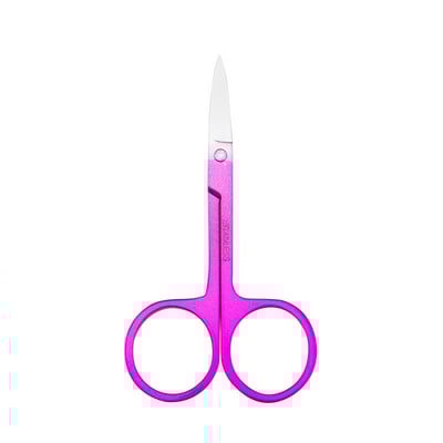 Foarfece din oțel inoxidabil Frumusețea genelor Instrument de frumusețe pentru tăierea sprâncenelor Aur roz/Negru Multicolor Mic Ușor de utilizat