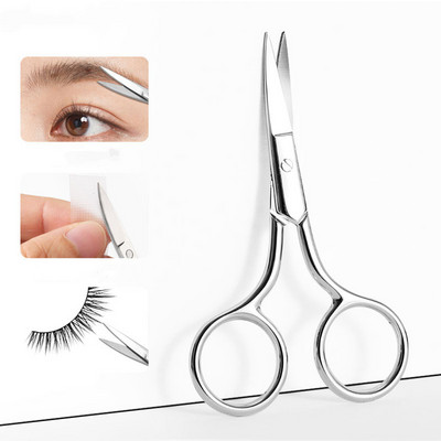 1PC Eyebrow Scissor Makeup Eyelash Trimmer Facial Hair Remover Manicure Scissor Nail Cuticle Tool Beauty Scissors