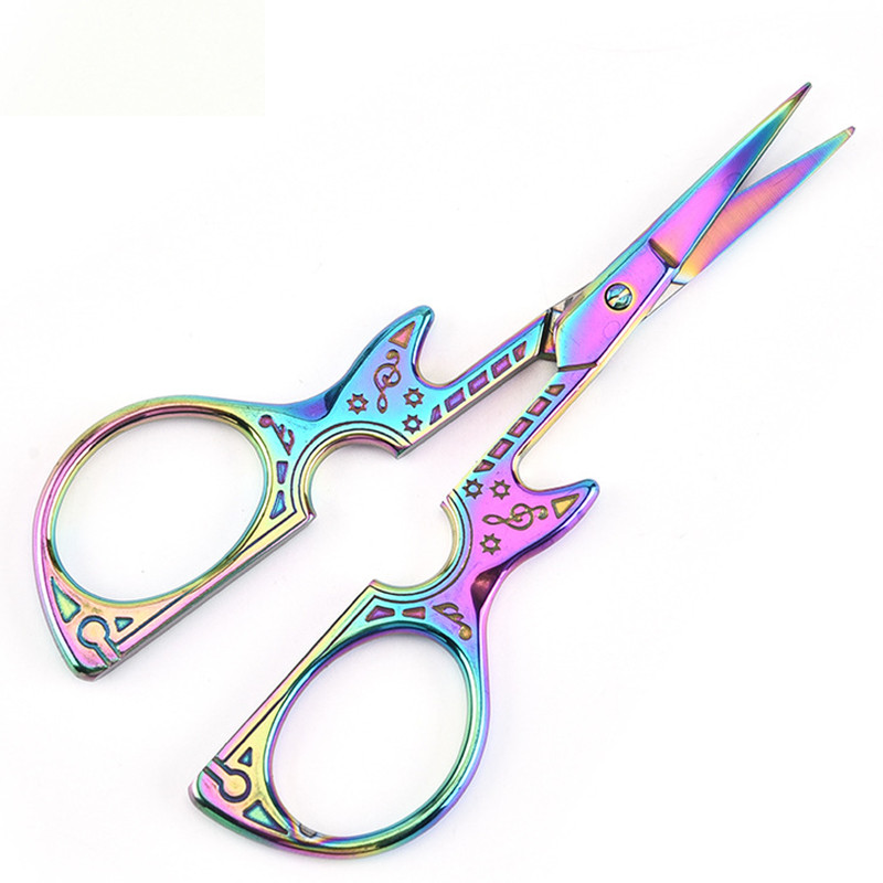 1 bucată sprâncene nas foarfece pentru tăiere instrumente mici pentru unghii manichiură tunderea feței pensetă machiaj instrumente de frumusețe