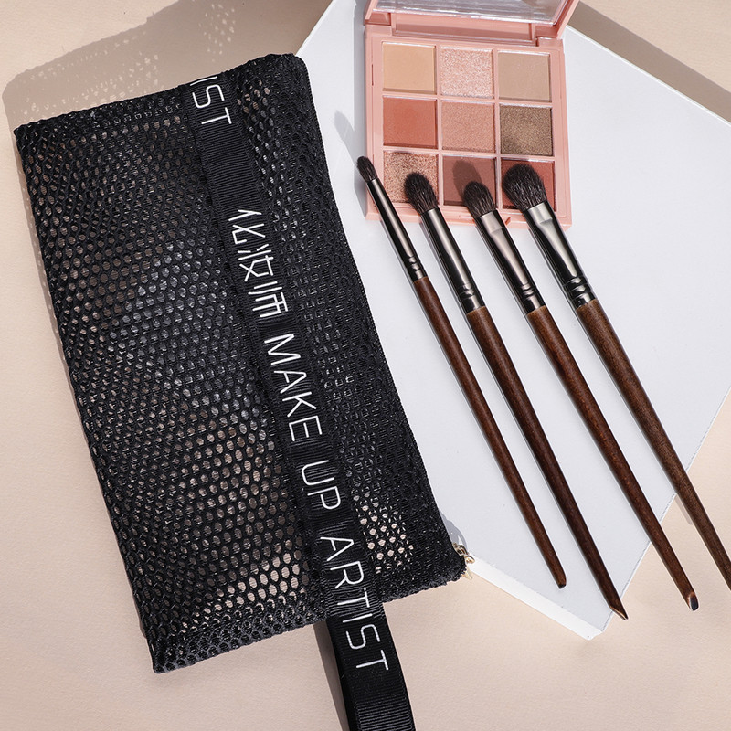 OVW 4db Smink ecset kozmetika Eszköz Púder Szemhéjfesték Keverés Beauty Smink Ecset Szettek Maquiagem