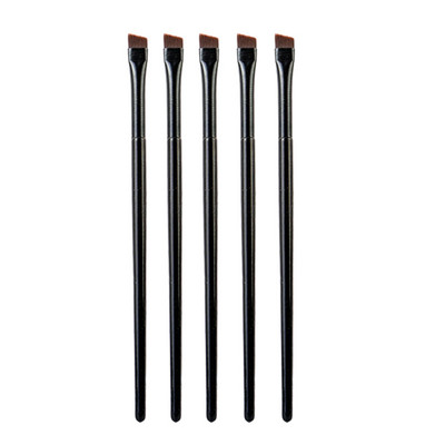 5/10 vnt Antakių kontūro makiažo šepetėliai Antakių akių kontūro šepetėlis Profesionalus itin plonas kampuotas akių šepetėlių rinkinys Makiažo priemonės