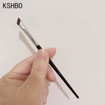 KSHBO 1/2 τεμ. Γωνιακή βούρτσα φρυδιών Super Thin Eyeliner Πινέλο Μακιγιάζ Καλλυντικό Κρέμα γραμμής φρυδιών Περίγραμμα επίπεδων ματιών Βούρτσες λεπτομερειών