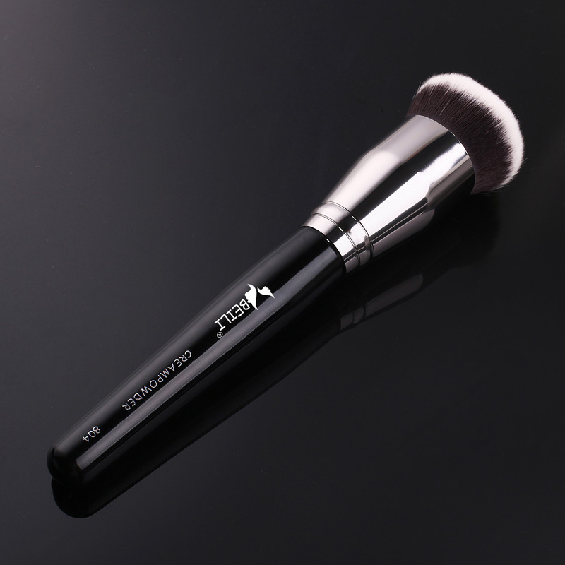 BEILI 1 bucată pensule de machiaj Pudră de păr sintetică Fond de ten Highlighter Fard de obraz Fard de obraz Perie profesională de machiaj