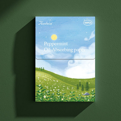 100 buc. ceai verde hârtie absorbantă facială șervețele pentru controlul uleiului foaie portabilă pentru bățare pentru față uleioasă țesături pentru maturi Accesorii de curățare