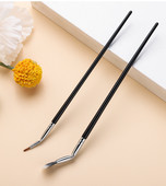 Bethy Beauty Eyeliner Brush Precíziós szögletes szempilla smink ecset folyékony púder béléshez szintetikus haj szem smink eszközök
