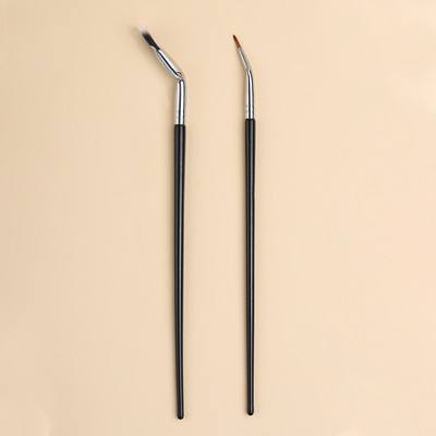 Bethy Beauty Eyeliner Brush Precíziós szögletes szempilla smink ecset folyékony púder béléshez szintetikus haj szem smink eszközök