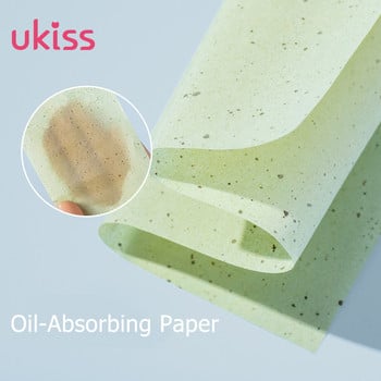 UKISS Омазняваща хартия за почистване на порите за контрол на омазняването и премахване на омазняване Преносим пакет (1 пакет включва 100 части)