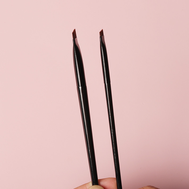 BETHY 2PCS Eye Liner Četkica za obrve Profesionalna četkica za šminkanje Kozmetički alat za Eye Brow Gel Crease Eyeliner Make Up