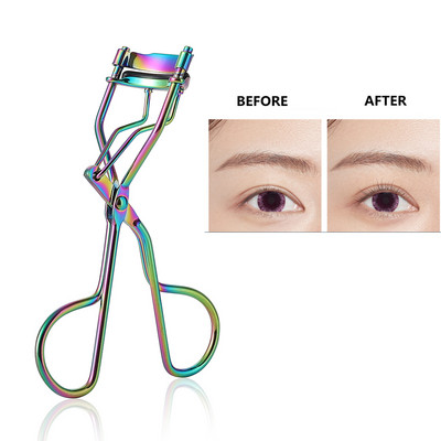 Women`s Eyelash Curler Fits All Eye Shapes Eyelashes Curling Tweezers Long Lasting Professional Eye Makeup Accessories Tools