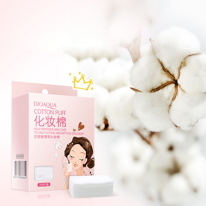 100 kom/kutija Papirne maramice bez dlačica Papirne maramice Odstranjivač ljepila za trepavice Čista pamučna maramica Nails Art Cleanin Jastučići za čišćenje