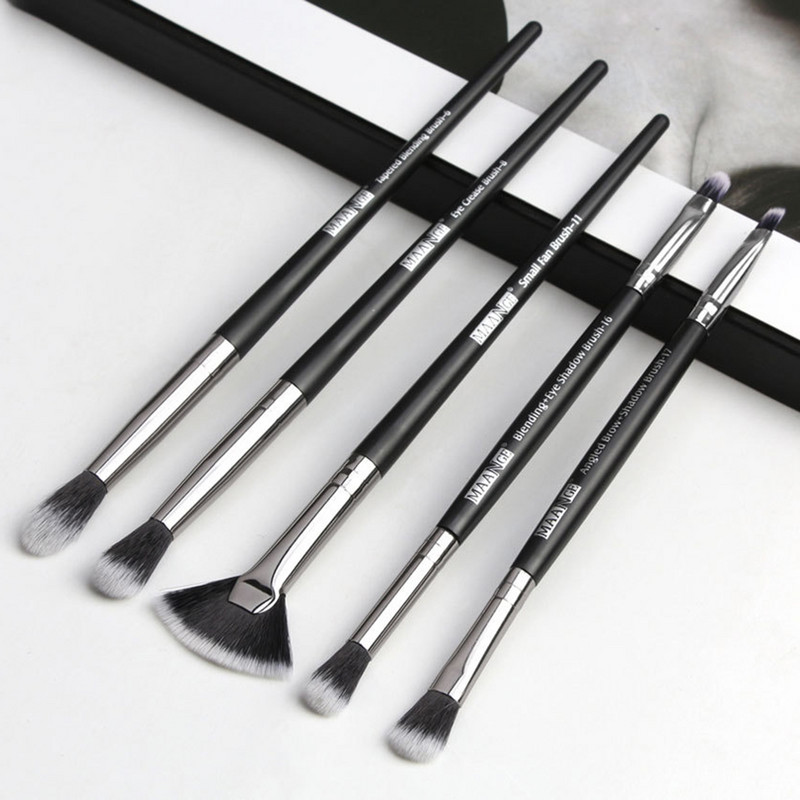 Set de pensule de machiaj Crema de ochi Gene Fard de pleoa Evidențiază Fardul de nas Set de perii cosmetice Set de instrumente de machiaj pentru confortul părului moale