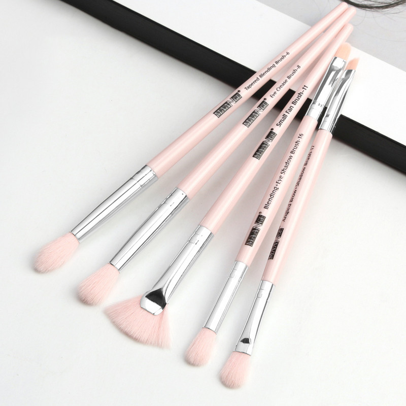 Set de pensule de machiaj Crema de ochi Gene Fard de pleoa Evidențiază Fardul de nas Set de perii cosmetice Set de instrumente de machiaj pentru confortul părului moale