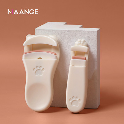 2 vnt Cat Claw blakstienų rietiklis Mielas dizainas, ilgai išliekantis profesionalus makiažas moterims Priemonės, tinkančios visoms blakstienų formoms