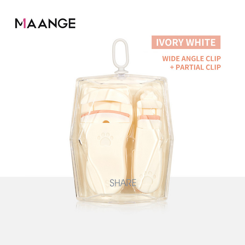 2 vnt Cat Claw blakstienų rietiklis Mielas dizainas, ilgai išliekantis profesionalus makiažas moterims Priemonės, tinkančios visoms blakstienų formoms