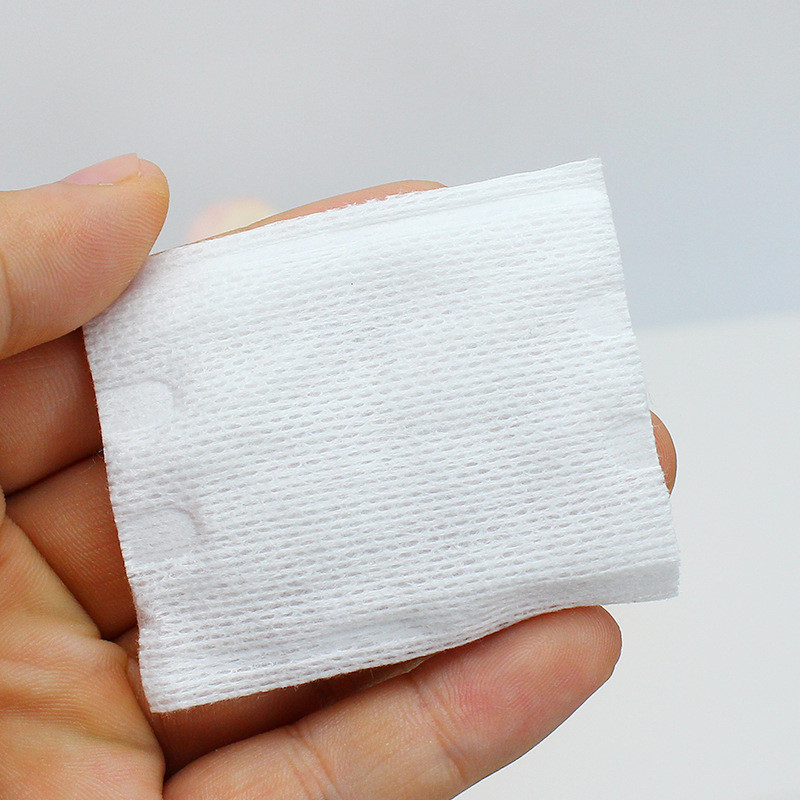220 buc/sac Tampoane cosmetice din bumbac, moale, nețesute, pentru curățarea feței, șervețele pentru unghii Eliminare Machiaj pentru față Bumbac Machiaj față-verso Bumbac