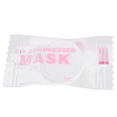 50tk/kott Kokkusurutud näomask Ühekordselt kasutatav näonahahoolduse meigitööriistad DIY ühekordne näomask paberist nahahooldusvahend