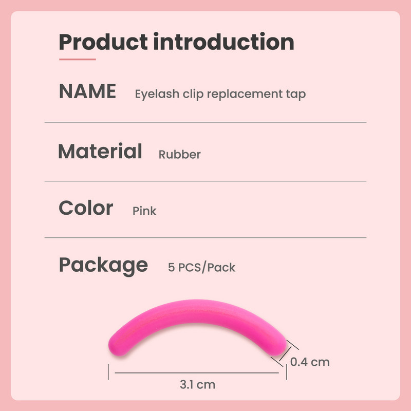 IMAGIC Protable blakstienų rietiklis su keičiamomis pagalvėlėmis, labai elastingos guminės pagalvėlės, ilgai išliekantis blakstienų rietėjimas nepažeidžiantis blakstienų makiažo įrankis