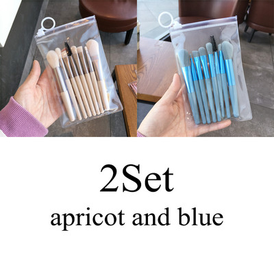 Set de pensule profesionale pentru machiaj, 8 buc./pachet