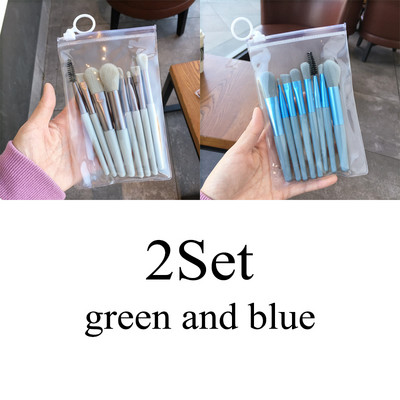 Set de pensule profesionale pentru machiaj, 8 buc./pachet