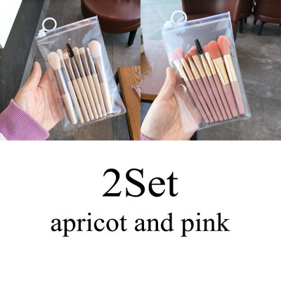 Set de pensule profesionale pentru machiaj, 8 buc./pachet