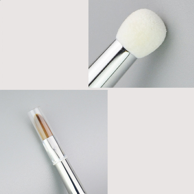 Bethy Beauty Pensă pentru corector cu două capete Perie pentru machiaj cu dublă utilizare Penslă pentru buze Penslă pentru umbră