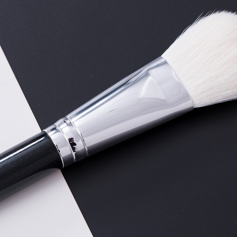 BEILI pirosító smink ecset egy multifunkcionális kontúr laza púderes smink ecsetek kerek fekete nyél pinceles maquillaje