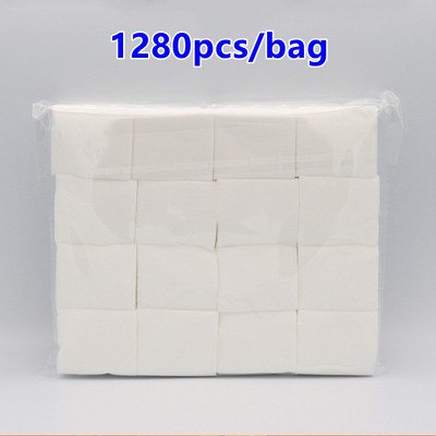 1280 bucăți/set șervețele de machiaj de unică folosință din bumbac Tampoane moi pentru demachiere hârtie pentru curățarea feței instrument de machiaj pentru ștergerea bumbacului cosmetic