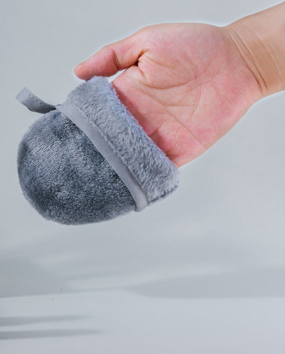 Újrafelhasználható sminklemosó kesztyű puha mikroszálas arctisztító törölköző arc mélytisztító párna Professzionális bőrápoló eszközök 1 db