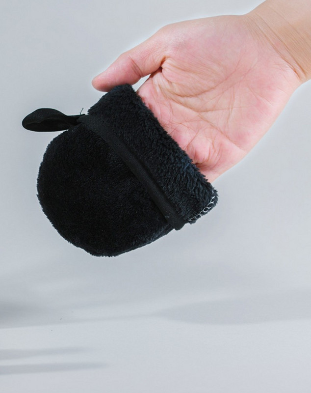 Újrafelhasználható sminklemosó kesztyű puha mikroszálas arctisztító törölköző arc mélytisztító párna Professzionális bőrápoló eszközök 1 db