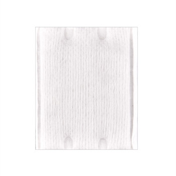 100 бр. 3-слойни памучни тампони за грим Двустранно запечатани памучни пухчета Nail Art Пътен пакет Козметика Премахване на памучни тампони с чанта