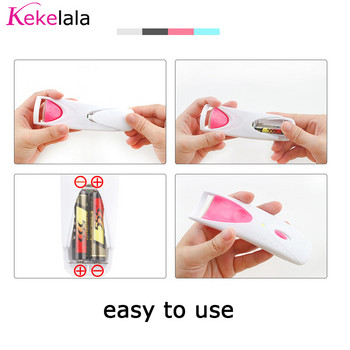 Kekelala Electric Heated Eyelash Perm Curler Pen Дълготрайни мигли Щипки за горещо къдрене Автоматични инструменти за грим