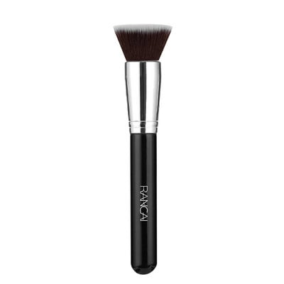 RANCAI Makeup Brush Flat Top Kabuki alapozó ecset folyékony krémhez és púderes kontúr kisimító keverő korrektor arckefe