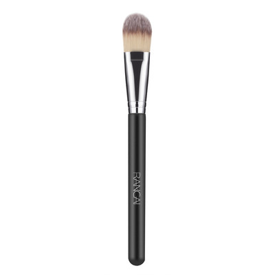 RANCAI Makeup Brush Flat Top Kabuki alapozó ecset folyékony krémhez és púderes kontúr kisimító keverő korrektor arckefe