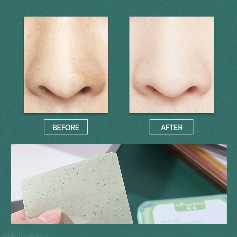 300 buc/cutie Foaie absorbantă pentru controlul uleiului Hârtie absorbantă pentru față Șervețele de curățare pentru controlul uleiului Șervețele pentru îngrijirea feței