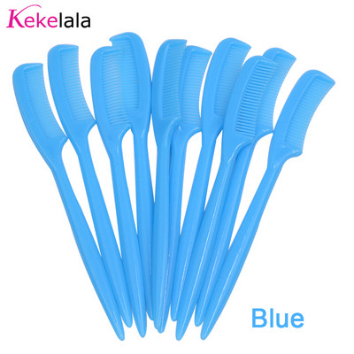 Kekelala Cele mai noi 10 buc. Mini piepteni pentru gene cu ridicata Perii pentru sprâncene mici, drăguțe, aplicatoare pentru extensie de gene, baghetă de rimel pentru păpuși