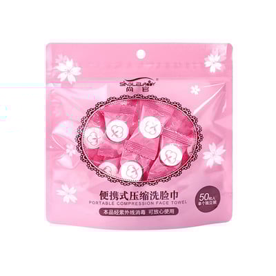 Prosop de față, de unică folosință, din bumbac pur, comprimat, portabil, de călătorie, șervețel cu apă, șerveța umedă, șervețel, șervețele umede în aer liber.